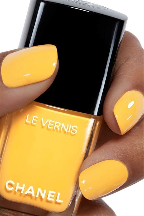 chanel le vernis longwear nail colour in giallo napoli|Chanel nail polish afterglow.